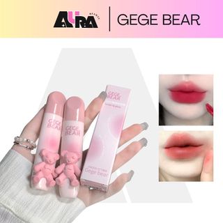 Son Kem Ống Gấu AURA x Gegebear | Lì Khí Mềm Mượt • Không Khô Nứt • Tone Hàn Sáng Da Chuẩn • #B-CY20