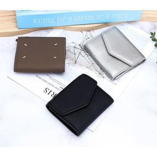 Thời Trang Mới Chính Hãng Ví Da Nữ Ngắn Đựng Thẻ Lớp Đầu Tiên Da Bò Ví Đựng Tiền Xu Quà Tặng Nữ