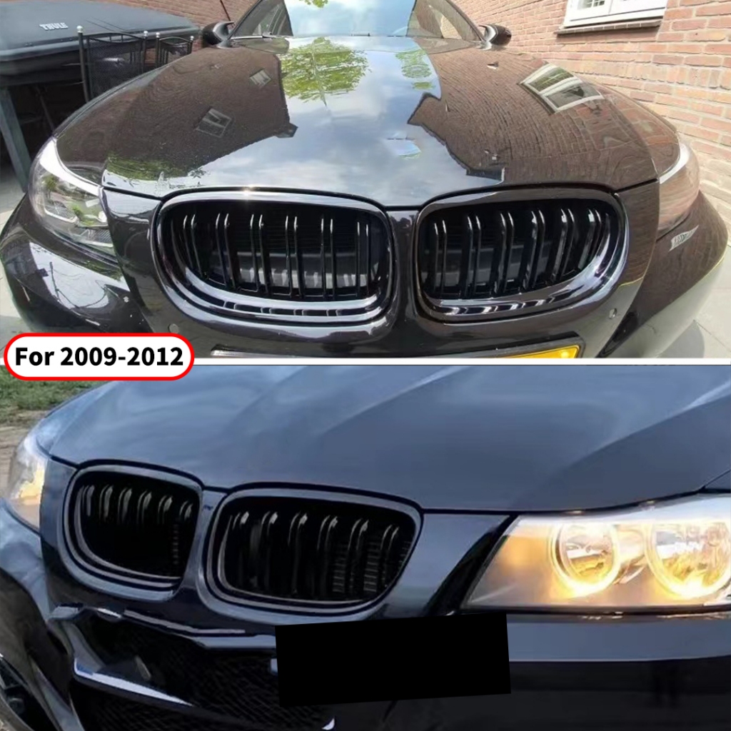 Dành Cho Xe BMW E90 E91 3 Series 2005 2006 2007 2008 2009 2010 2011 2012 Như 325i 320i 330i 335i Trước Đầu Vào Thận Lưới Tản Nhiệt Đua Nướng Thể Thao Điều Chỉnh Phụ Kiện Cơ Thể Bộ