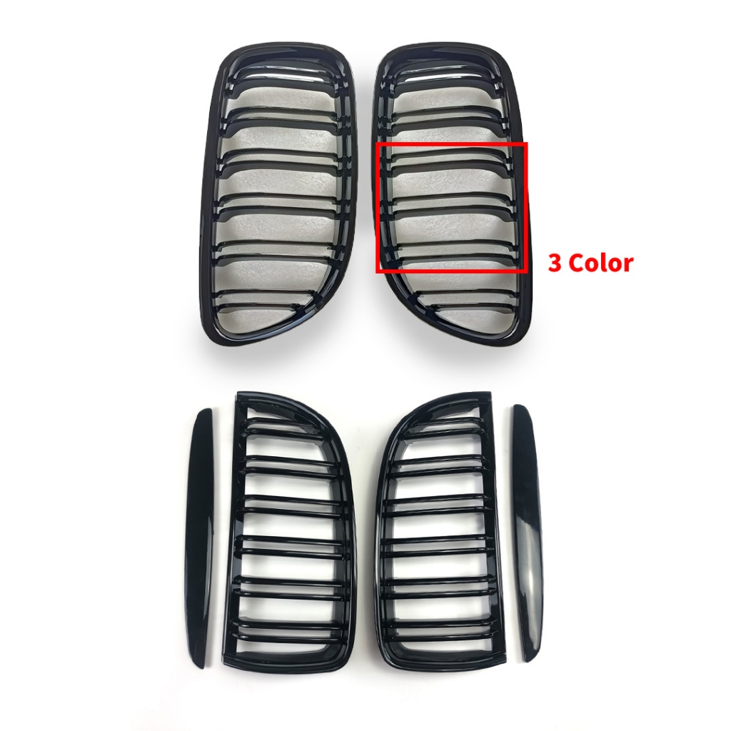 Dành Cho Xe BMW E90 E91 3 Series 2005 2006 2007 2008 2009 2010 2011 2012 Như 325i 320i 330i 335i Trước Đầu Vào Thận Lưới Tản Nhiệt Đua Nướng Thể Thao Điều Chỉnh Phụ Kiện Cơ Thể Bộ