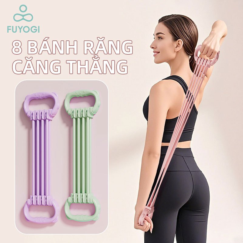 FUYOGI Dây Nịt Lưng Co Dãn, Điều Chỉnh Linh Hoạt, Thiết Kế Đẹp, Có Thể Tháo Rời