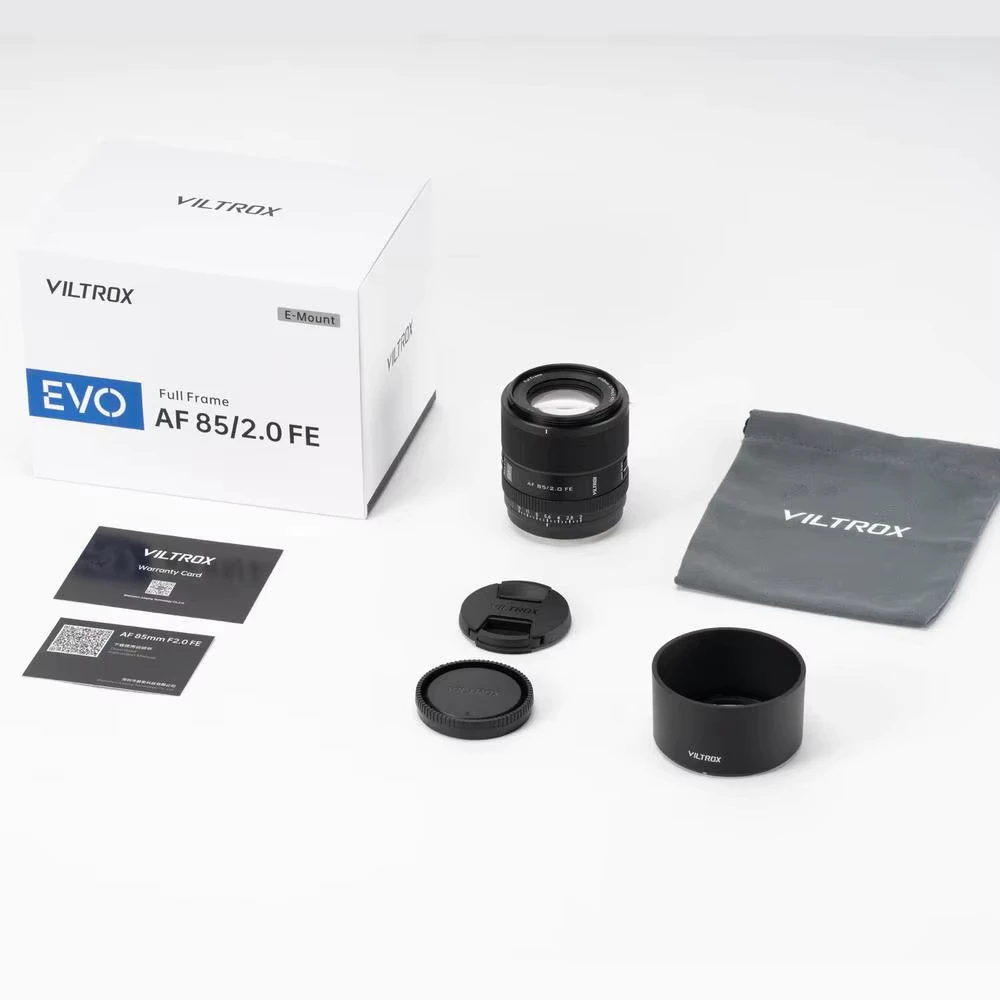 Ống Kính Viltrox AF 85mm F2.0 EVO Ống kính Prime Full Frame For Sony FE / Nikon Z