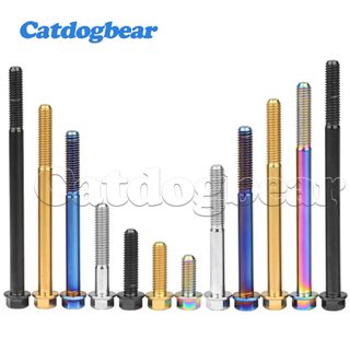 Catdogbear Titan Bu Lông M6X10 15 20 25 30 35 40 45 50 55 60 65 75 80 90 100mm Đầu Lục Giác Mặt bích Vít Cho Xe Máy Phanh Đĩa