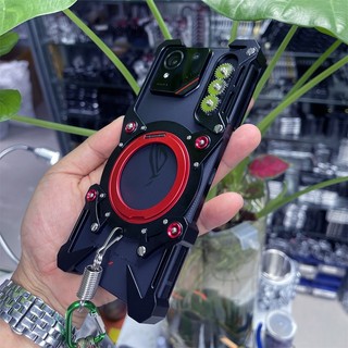 Kim Loại Sang Trọng Hợp Kim Nhôm Giáp Khung Ốp Lưng Điện Thoại Xiaomi 15T Pro MI 15 Siêu Xoay Giá Đỡ Vít Chống Sốc Ốp Lưng