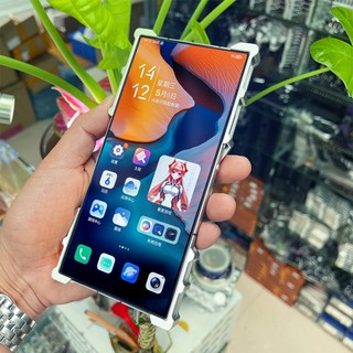 Kim Loại Sang Trọng Hợp Kim Nhôm Giáp Khung Ốp Lưng Điện Thoại Xiaomi 15T Pro MI 15 Siêu Xoay Giá Đỡ Vít Chống Sốc Ốp Lưng