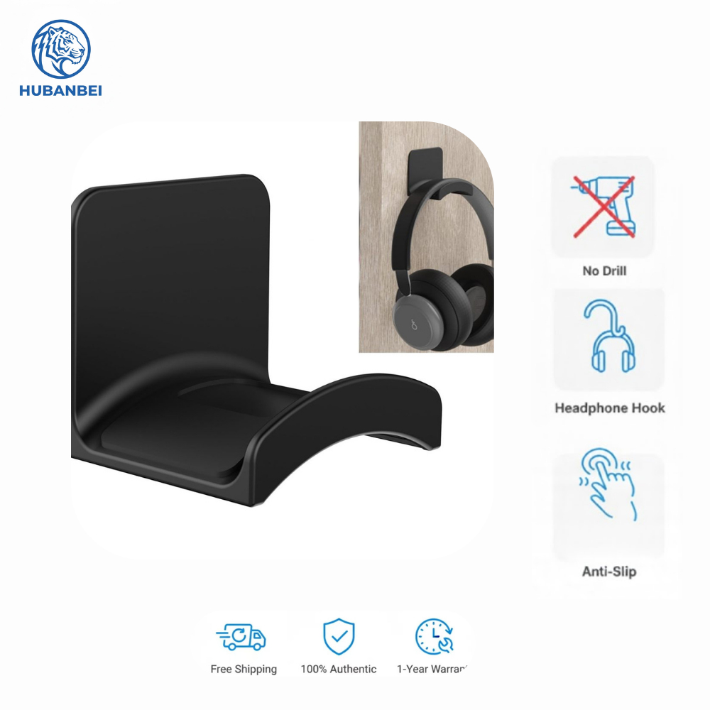 Giá treo tai nghe & tay cầm – Móc dán 3M gắn bàn / tường | Phù hợp AirPods Max, Sony, Beats, JBL, Xbox, PS5