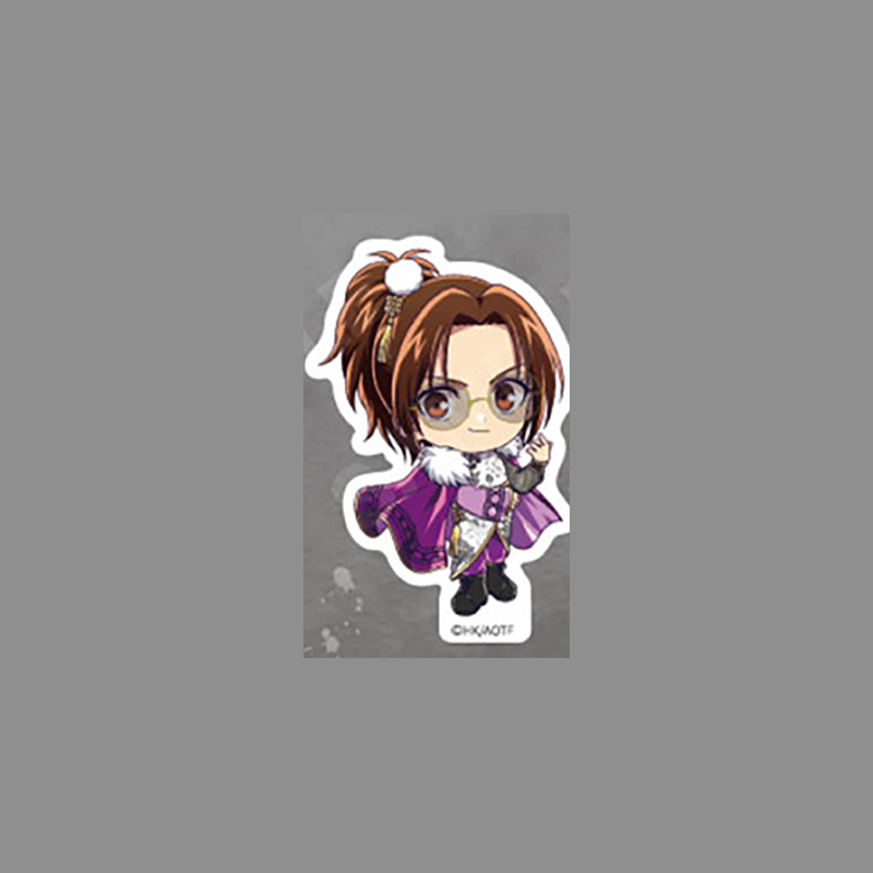 Bộ móc khóa / Standee Attack on Titan phong cách Trung Quốc Chibi Eren, Mikasa, Levi, Erwin Acrylic Hình