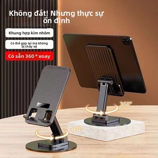 Giá đỡ điện thoại để bàn Máy tính bảng di động có thể gập lại Đa năng Đen trắng