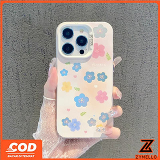 Thích hợp cho OPPO Reno 14F Reno 14 PRO Reno 13F Reno 13 PRO Reno12 F Reno11 F Reno 10 Reno 8T Reno 8Z Reno 7Z Reno8 Vỏ điện thoại IMD hoa dễ thương Bảo vệ hoa văn hoa chuyển màu C