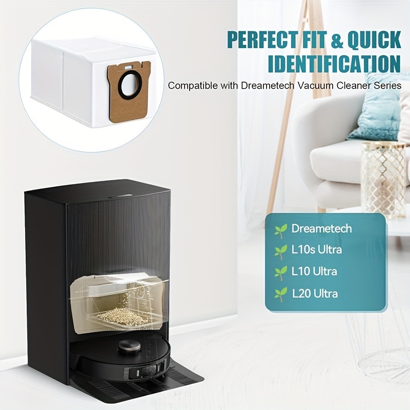 Túi Đựng Bụi Cho xiaomi Mijia X10 B101CN X10 X10 + Dreame L10S Ultra L20 Robot Hút Bụi Và Cây Lau Nhà Tất Cả Trong Một