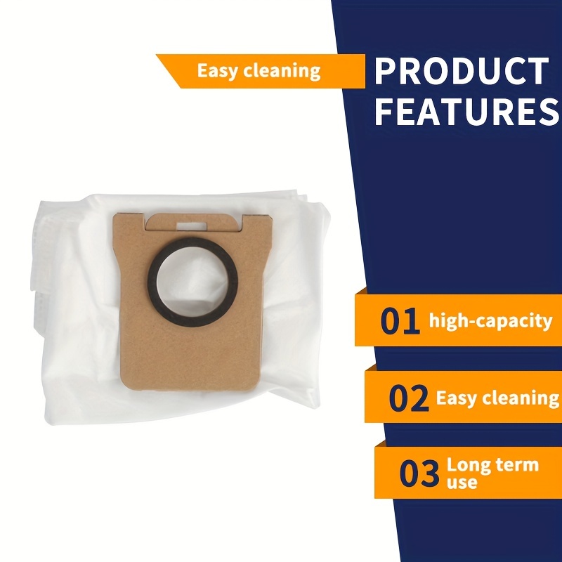 Túi Đựng Bụi Cho xiaomi Mijia X10 B101CN X10 X10 + Dreame L10S Ultra L20 Robot Hút Bụi Và Cây Lau Nhà Tất Cả Trong Một