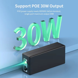 Bộ mở rộng PoE 2 cổng Bộ lặp tín hiệu mạng POE cho bộ mở rộng truyền tải cổng IP với IEEE802.3af / at cho máy ảnh chuyển đổi POE