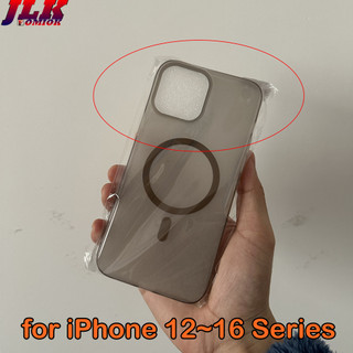 [JLK] Ốp điện thoại từ tính mờ không viền siêu mỏng cho iPhone 17 Air 16 15 14 13 12 11 Pro Max Plus Vỏ PC cứng mờ