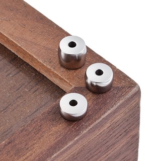 Phụ Kiện DIY Vòng Tay & Vòng Cổ Từ Thép Không Gỉ Với Hạt Thẳng Dày