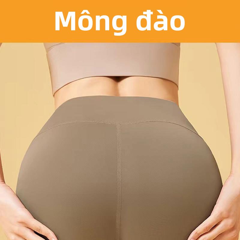 FUYOGI Quần Tập Yoga Nữ Eo Cao Nâng Mông, Thoáng Khí, Độ Đàn Hồi Tốt - Phù Hợp Cho Pilates Và Thể Dục