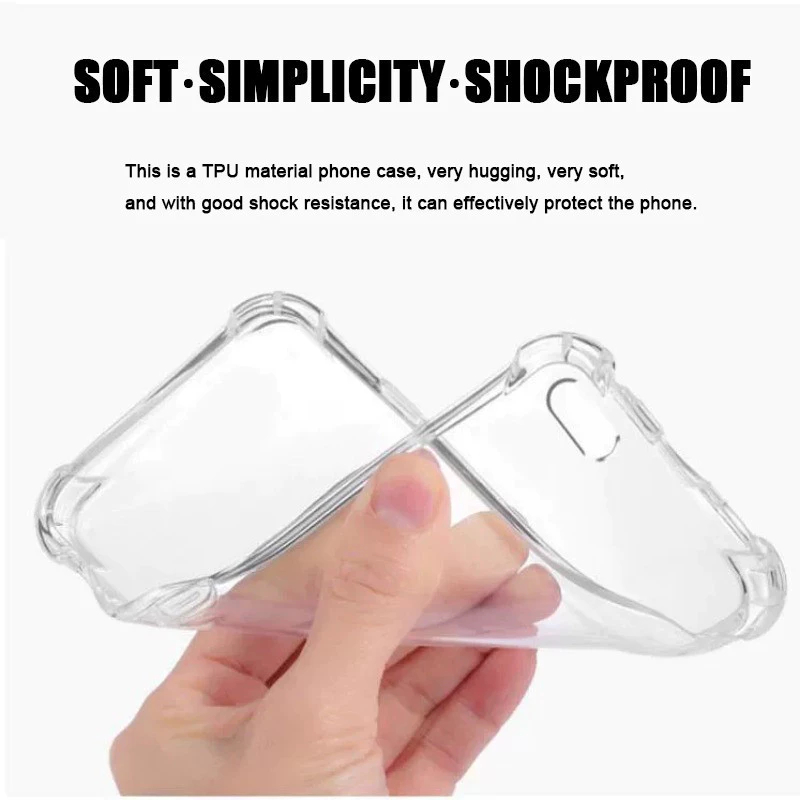 4IN1 Trọn Bộ Cho Oppo A6X, A6pro, A5pro, A5, A3, A3X Ốp Lưng Trong Suốt + Kính Cường Lực + Ống Kính Máy Ảnh + Bảo Vệ Mặt Sau, Bảo Vệ Toàn Diện Tối Giản
