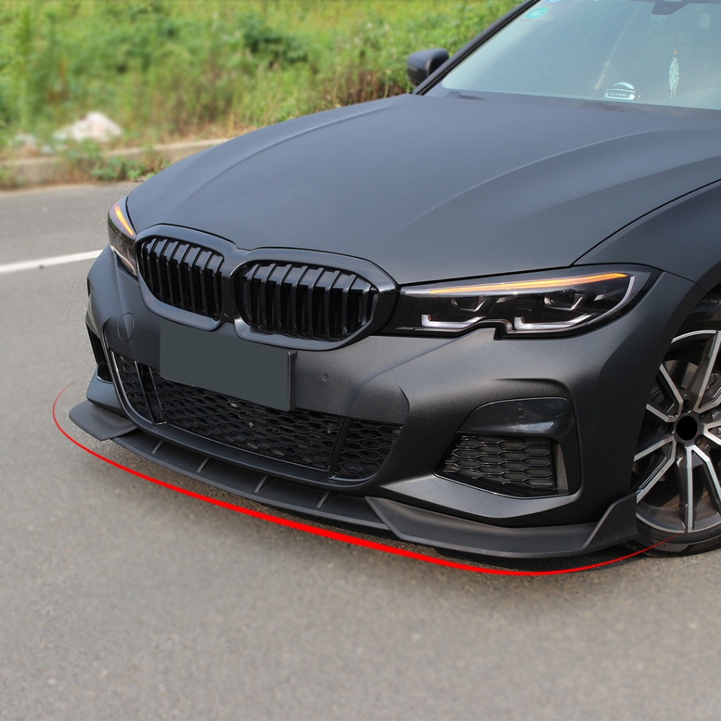 Cản Trước Lip Chin Khuếch Tán Sửa Đổi Facelift Bộ Dành Cho Xe BMW G20 G21 G28 3 Series 2019 2020 2021 2022 M Thể Thao Lưu Diễn Điều Chỉnh