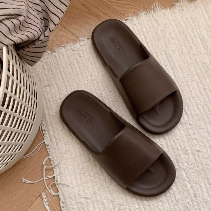 Xixitiao Dép Dép Retro EVA Dép Đi Trong Nhà Nam Nữ Thời Trang Mùa Hè Chống Trơn Trượt Khử Mùi Phòng Tắm
