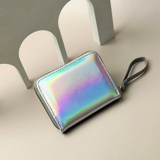 Ví Nữ 2025 Phong Cách Mới Phiên Bản Hàn Quốc Ngắn Matte Silk Tri-Fold Ví Đựng Tiền Xu Thiết Kế Nhỏ Đơn Giản Dung Tích Lớn Đa Năng Ví Đựng Thẻ