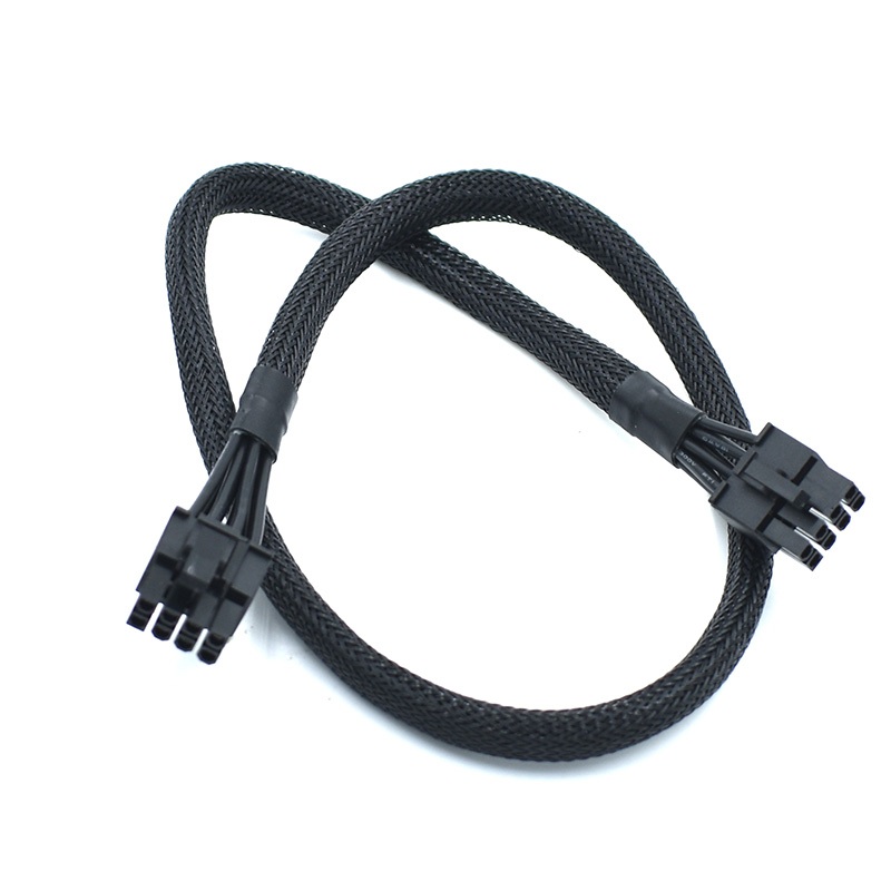 16 / 18AWG PSU PCIe 8 Pin Cổng sang PCIe 8 Pin (6 + 2) Cáp tay nguồn ...