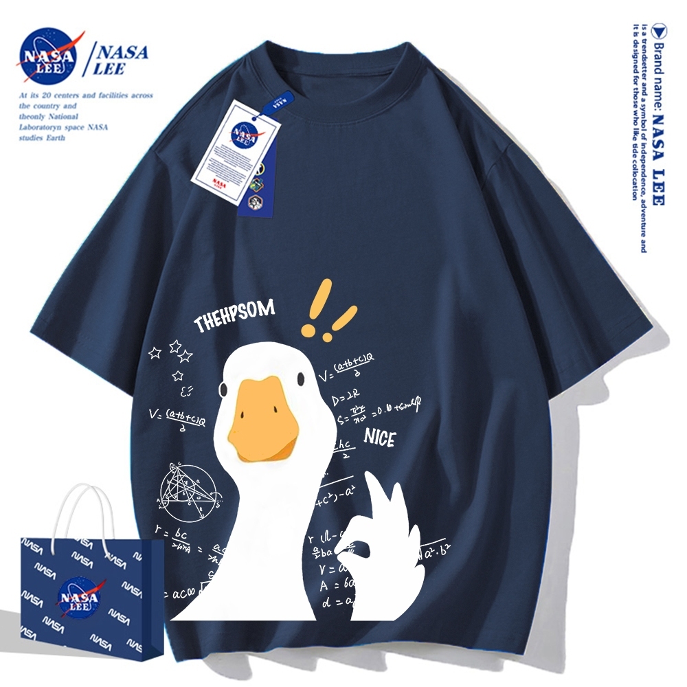 🔥Hàng có sẵn🔥Nasa Áo Thun cotton Tay Ngắn Dáng Rộng Thời Trang Mùa Hè 2026 Cho Nam