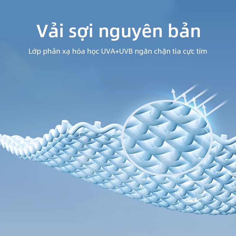 Áo khoác chống nắng dài tay FUYOGI có mũ trùm đầu lỗ ngón tay cái SPF50 + Áo khoác thể thao nhẹ & thoáng khí ngoài trời