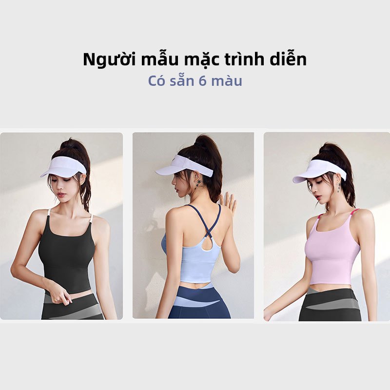 Áo Ngực Thể Thao FUYOGI - Độ Đàn Hồi Cao, Miếng Đệm Ngực Hai Màu, Phù Hợp Tập Luyện