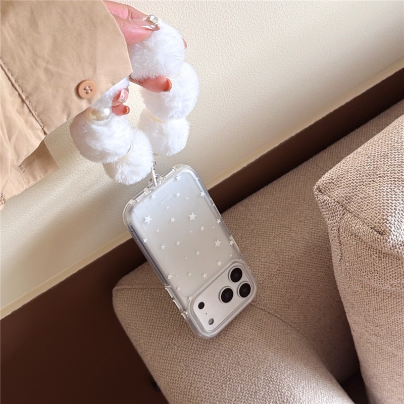 IPhone 17 Pro max 16 Pro max Họa tiết ngôi sao mờ TPU materia IMD quá trình Vỏ điện thoại
