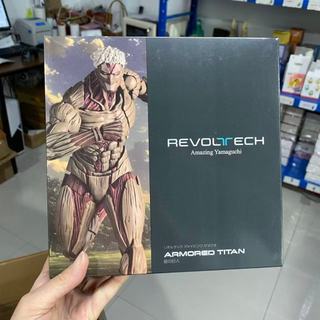 16cm Kaiyodo Revoltech Amazing Yamaguchi Attack on Titan Armored Titan PVC Nhân vật hành động