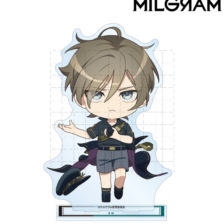 Bộ đế Acrylic MILGRAM Chibi | ES, Yuno, Kazui, Yumihiko, Issei, Amame, Kotoko | Dự án MILGRAM