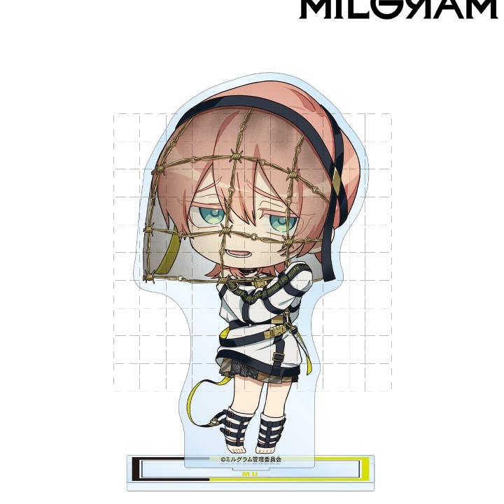 Bộ đế Acrylic MILGRAM Chibi | ES, Yuno, Kazui, Yumihiko, Issei, Amame, Kotoko | Dự án MILGRAM
