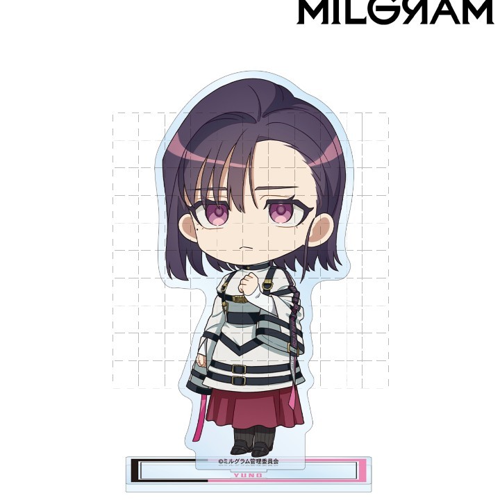 Bộ đế Acrylic MILGRAM Chibi | ES, Yuno, Kazui, Yumihiko, Issei, Amame, Kotoko | Dự án MILGRAM