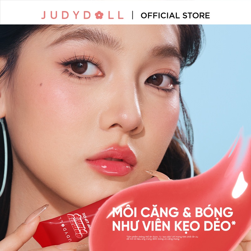 [MỚI] Son Dưỡng Có Màu JUDYDOLL Gummy Peptide Lip Oil Căng bóng Dưỡng ẩm Chống nắng 8ml | BigBuy360 - bigbuy360.vn
