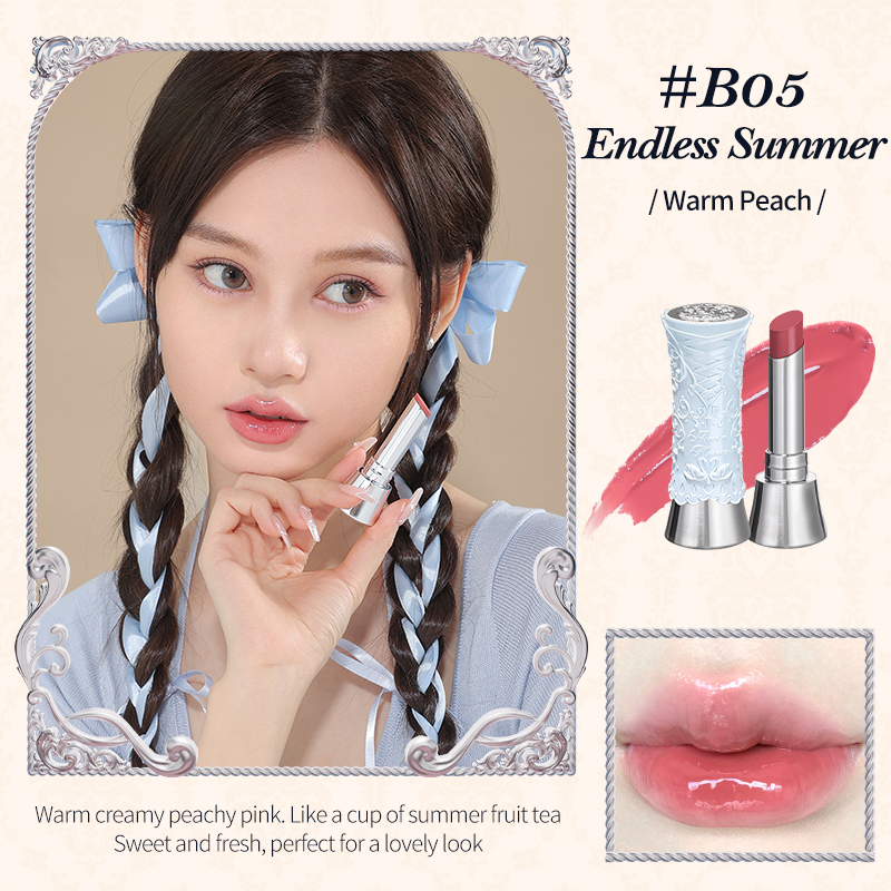 Flower Knows Swan Ballet Series Shine Lipstick Trang điểm môi sắc tố cao 3,5g [Đổi thưởng thành viên Vui lòng không đặt hàng] fk2026