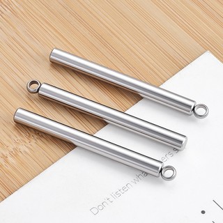 Nhẫn và mặt dây chuyền bằng thép không gỉ, phụ kiện trang sức thủ công