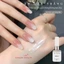Sữa Trắng Trong Suốt Milky White Nail Polish Keo Phong Cách Mới Phổ Biến Đá Trong Suốt Thạch Trắng Sữa Cửa Hàng Làm Móng Tay Chuyên Dụng