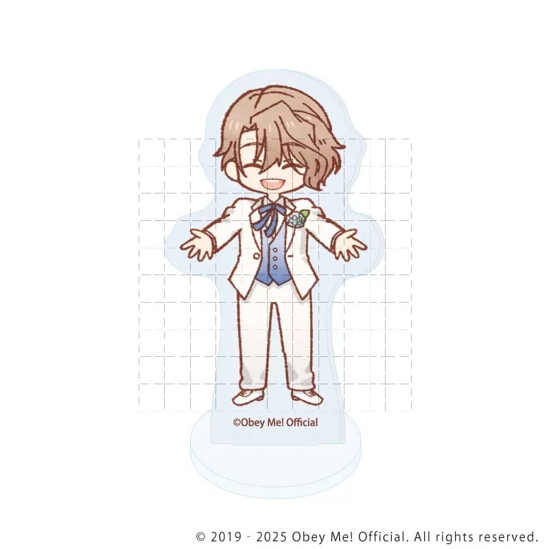 Obey Me Nightbringer Mammon Satan Beelzebub Ajisai Hydrangea Chủ đề hoa Acrylic Standee Hình