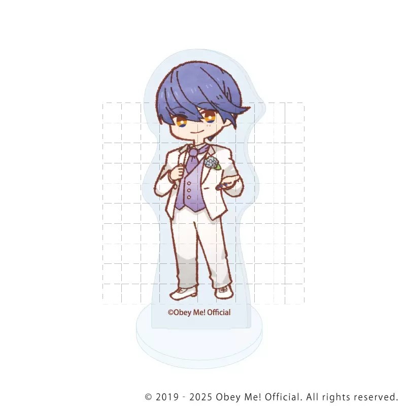 Obey Me Nightbringer Mammon Satan Beelzebub Ajisai Hydrangea Chủ đề hoa Acrylic Standee Hình