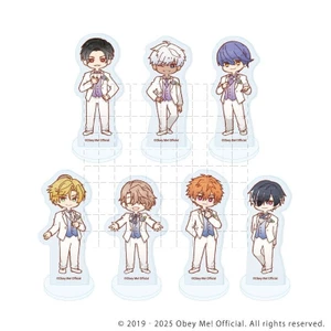 Obey Me Nightbringer Mammon Satan Beelzebub Ajisai Hydrangea Chủ đề hoa Acrylic Standee Hình