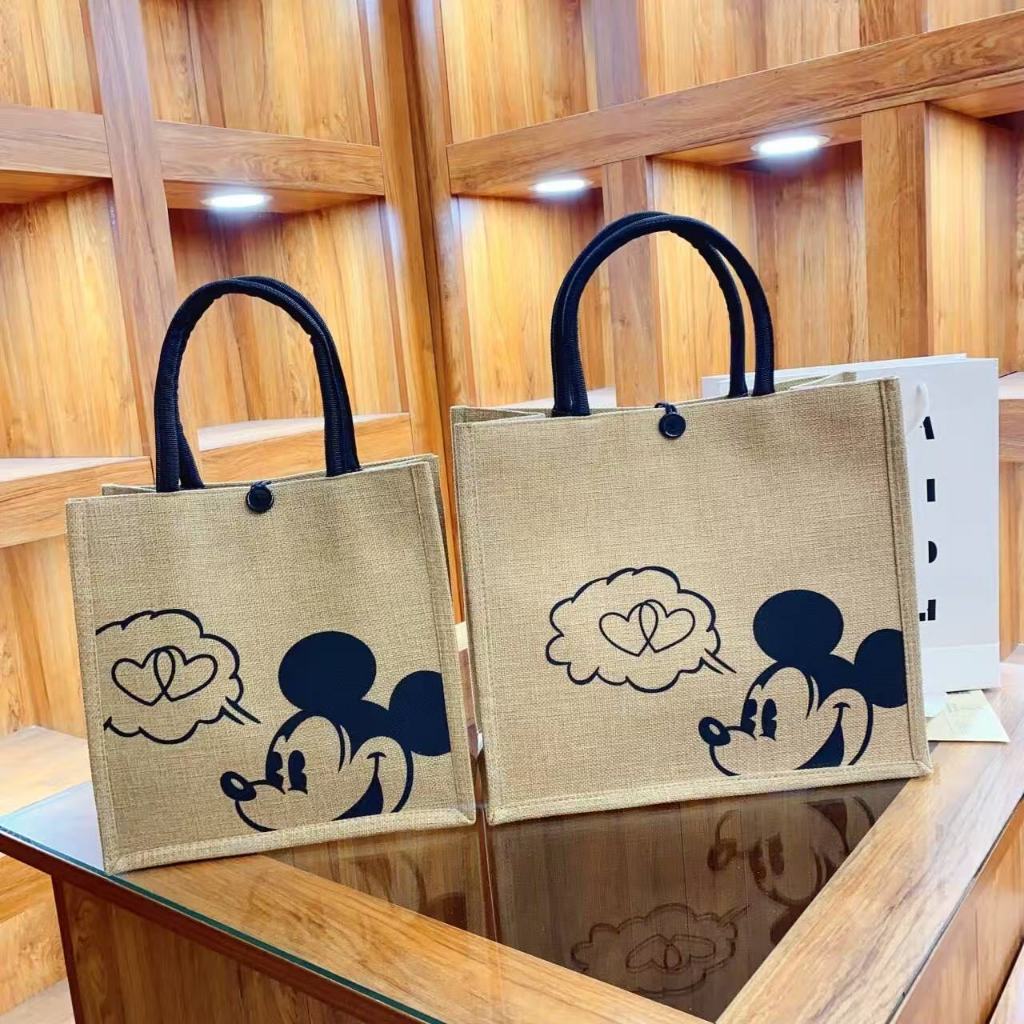 Túi Tote Vải Lanh Cotton Phiên Bản Hàn Quốc, Phong Cách Mục Vụ, Dùng Đi Mua Sắm/Du Lịch/Đi Làm