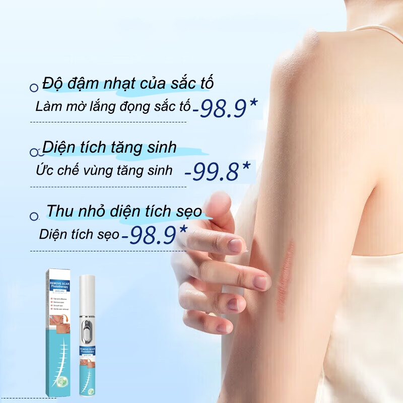 Bút laser nhập khẩu Nhật Bản loại bỏ sẹo tại nhà, thao tác dễ, không để lại dấu vết