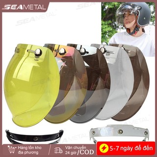 SEAMETAL Mở Mặt Mũ Bảo Hiểm Tấm Che Xe Máy Mũ Bảo Hiểm Bong Bóng Tấm Che Lật Lên Xe Máy Tấm Che Ống Kính Xe Máy Mũ Bảo Hiểm Phụ Kiện