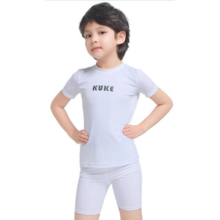 KUKE HOME Kids Thể thao Tay áo ngắn Ice Feeling Tốc độ Khô Breathable Kids Thể thao Top