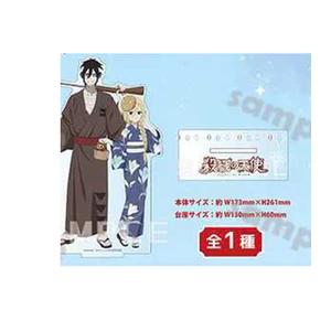Hình đứng Acrylic của Angels of Death Anime - Zack Isaac Foster & Rachel Gardner Mô hình trưng bày dễ thương