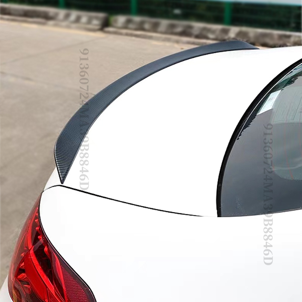 Cánh lướt gió phía sau Cánh chắn gió Sửa đổi cho Mercedes Benz C W206 Sedan 4 cửa 2022 2023 C200 C220 C300 AMG C63 Phong cách Trunk Boot Lip