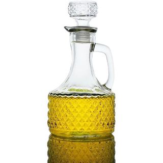 [Phong cách hoàng gia] Nồi dầu thủy tinh đầu chim nhỏ, Chai giấm & nước tương, Gia vị có nắp đậy & Hộp đựng chất lỏng!