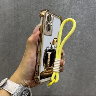 Ốp Lưng Cho OPPO RENO 7Z 5G RENO 8Z 5G Vỏ Điện Thoại TPU Chống Rơi Cao Cấp Thẩm Mỹ Và Sáng Tạo Thiết Kế Trái Cây Dây Treo Miễn Phí