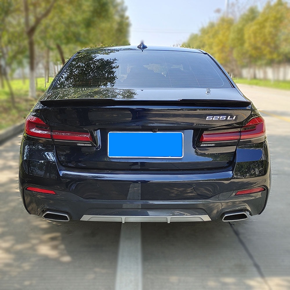 Đua Xe Thể Thao Đuôi Boot Môi Phía Sau Thân Cây Cánh Cánh Gió Chắn Gió Cho Xe BMW 5 G30 M5 F90 G38 530i 540i 525i 2017 2018 2019 2020 2021 Điều Chỉnh Tái Trang Bị
