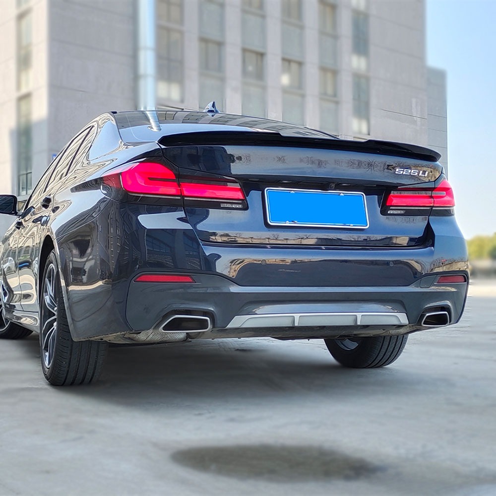 Đua Xe Thể Thao Đuôi Boot Môi Phía Sau Thân Cây Cánh Cánh Gió Chắn Gió Cho Xe BMW 5 G30 M5 F90 G38 530i 540i 525i 2017 2018 2019 2020 2021 Điều Chỉnh Tái Trang Bị