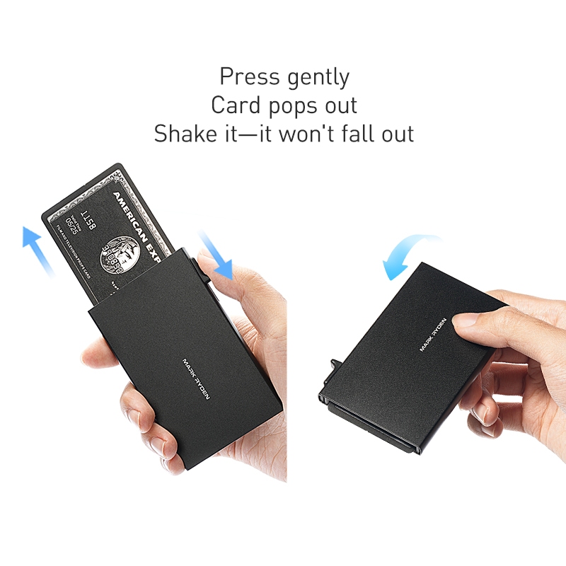 Kẹp hợp kim nhôm MARK RYDEN Giá đỡ thẻ nút nhẹ